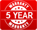 5 Years Warranty on Compressor